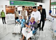 Wabup Hadiri Pelepasan Jamaah dari Asrama Haji Embarkasi