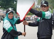 Wabup Lepas Kontingen POPDA Balangan