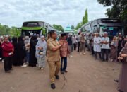 Wabup Tala Lepas Keberangkatan 360 Jemaah Haji Kloter 9