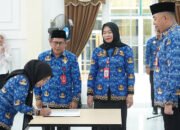 Lantik 102 Kepala Sekolah, Sekda Minta Hadirkan Inovasi Pendidikan
