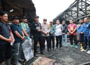 Wabup Tinjau Lokasi Kebakaran