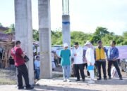 Supian HK Dampingi Ketua KPU RI Tinjau Pembangunan Gedung Baru KPU Kalsel