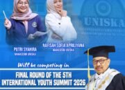 Dua Mahasiswi UNISKA MAB Lolos Final International Youth Summit 2026 di Malaysia