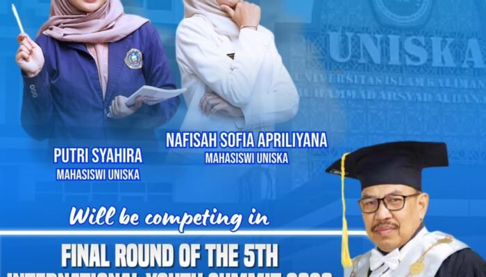 Dua Mahasiswi UNISKA MAB Lolos Final International Youth Summit 2026 di Malaysia