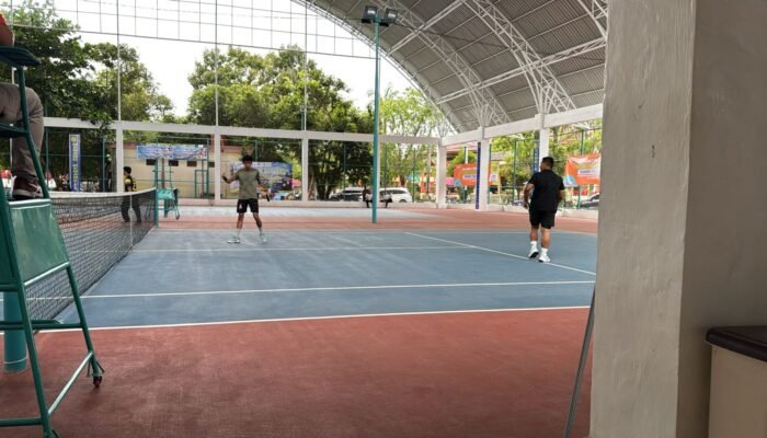 Bahtera Tenis Club 24 HSU A Melaju ke Semi Final Kejuaraan Tenis Beregu Putera