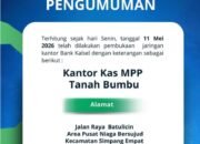 Bank Kalsel Buka Kantor Kas di MPP Tanah Bumbu, Perluas Akses Layanan Masyarakat