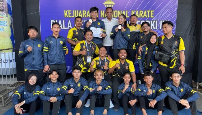 Dua Karateka Raih Medali Piala Ketua PB FORKI VI Bandung, Paman Birin : Bukti Karateka Banua Mampu Bersaing