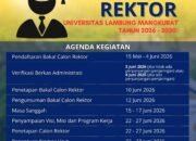 ULM Resmi Buka Tahapan Pemilihan Rektor 2026-2030, Pendaftaran Bakal Calon Dimulai 15 Mei