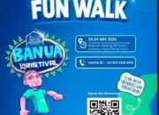 Yuk Daftar Fun Walk, Bank Kalsel Semarakkan BANUA QRISTIVAL 2026