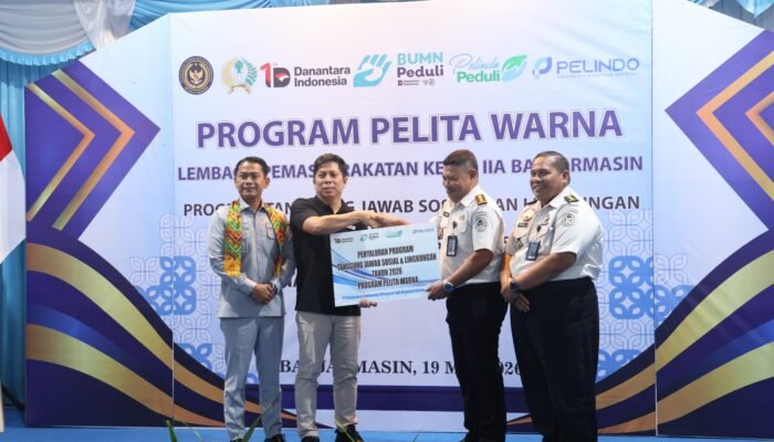 Pelindo Sub Regional Kalimantan Hadirkan Program “Pelita Warna”, Tingkatkan Kemandirian Warga Binaan Lapas Kelas IIA Banjarmasin