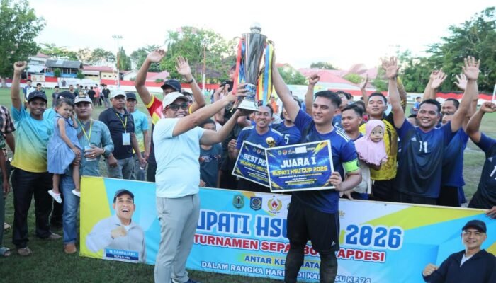 Turnamen Sepakbola Bupati HSU Cup 2026 Memupuk Semangat Persaudaraan
