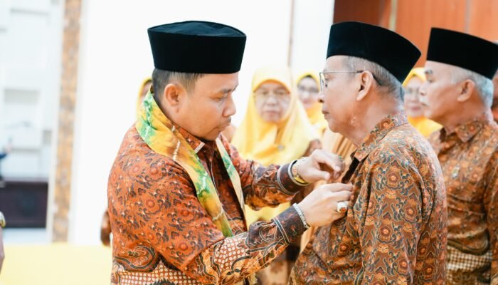 Pengurus PWRI Tapin Dikukuhkan, Bupati Minta Pensiunan ASN Tetap Berkontribusi