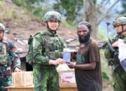 Dinginnya Puncak Papua, Semangat Satgas Pamtas RI-PNG Mobile Yonif 621/Mtg Tetap Menyala