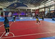 Regu Takraw Putri Kotabaru dan HSS Selangkah Lagi ke Semifinal Popda Kalsel