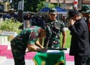 Pangdam XXII/TB Pimpin Upacara Penutupan TMMD ke-128 di Hulu Sungai Selatan