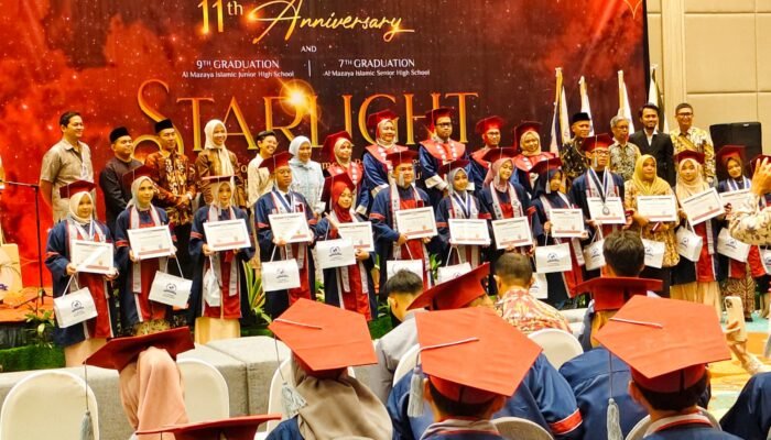 Al Mazaya Islamic School Wisuda 114 Siswa, Perkuat Pendidikan Berbasis Karakter dan Kurikulum Internasional