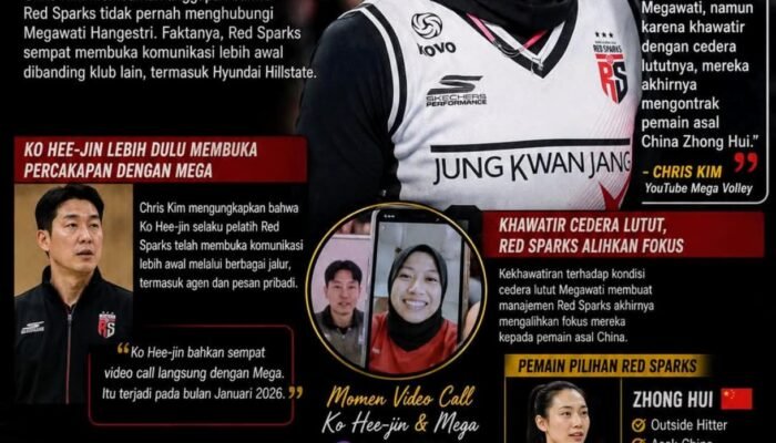 Terungkap Kenapa Megawati Batal Balik ke Red Sparks, Pelatih Ko Hee-jin Ragu, Justru Hyundai Hillstate Beri Kepercayaan