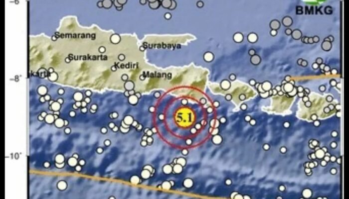 Jember Diguncang Gempa Magnitudo 5,1