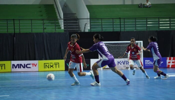 Hujan Enam Gol Warnai Duel Dragon Kuning Ladies Melawan F45T Angel di Women’s Pro Futsal League