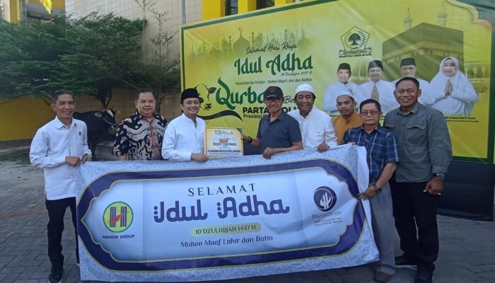 Golkar Kalsel Salurkan 11 Hewan Kurban, Wujud Kepedulian dan Kebersamaan di Hari Raya Iduladha