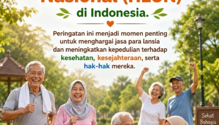 Hari Lanjut Usia Nasional Jadi Momentum Menghormati Peran dan Jasa Para Lansia