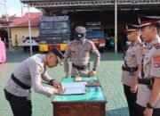 Kasat Lantas dan Intelkam Polres HST Berganti