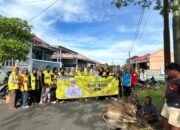 KPPG, Kosgoro dan MKGR Banjarmasin Salurkan Daging Kurban untuk Warga dan Kader