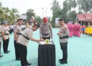 Sejumlah Perwira Berganti, Polres HSS Upacara Serah-Terima Jabatan
