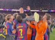 Hajar Real Madrid 2-0, Barcelona Juara Liga Spanyol