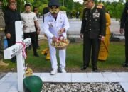 Gubernur Kalteng Pimpin Apel Ziarah di Taman Makam Pahlawan Sanam Lampang