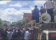 Demo Ratusan Sopir Protes Langsiran dan Banyaknya Parkir Diduga Sarang Pungli di SPBU