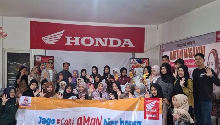 Inspiratif di Hari Kartini, Honda Trio Motor Paringin Hadirkan Sesi Sharing Bersama SMKPPN Paringin