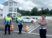 Polda Kalsel Latih Keterampilan Safety Driving para Driver SKPD Pemprov