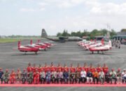 Penampilan Memukau, Gubernur Muhidin Apresiasi Jupiter Aerobatic Team