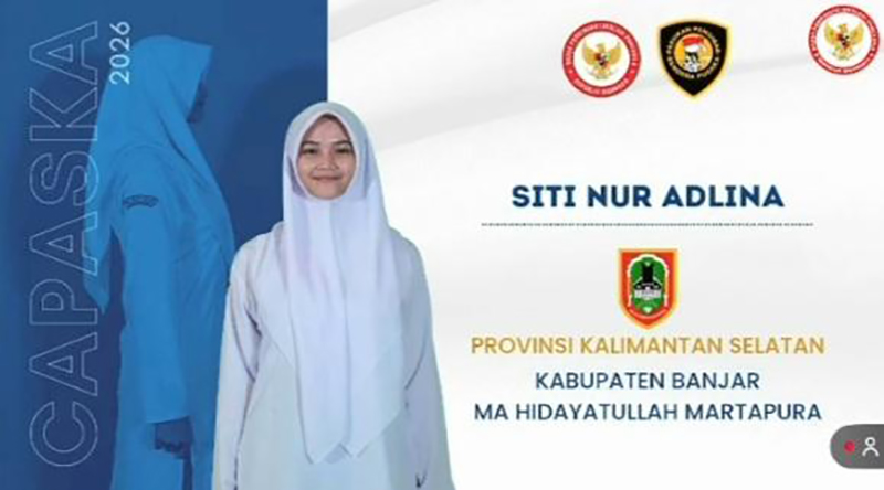 1 3 klm Kontrak Martapura 23 lolos paskibraka