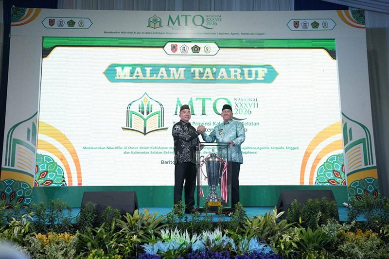 Malam Ta’aruf MTQ XXXVII Tingkat Provinsi 1 1 35 klm Kontrak Pemprov 21 Sekdaprov hadiri MTQ