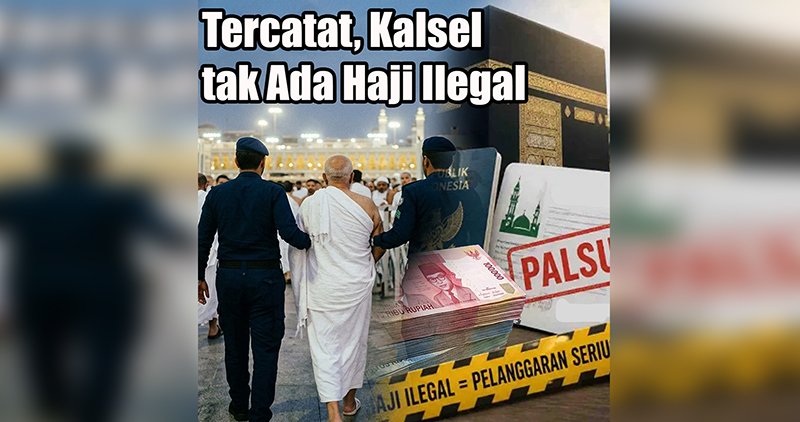 Tercatat, Kalsel tak Ada Haji Ilegal 1 1 utama 45 klm 11 cm haji
