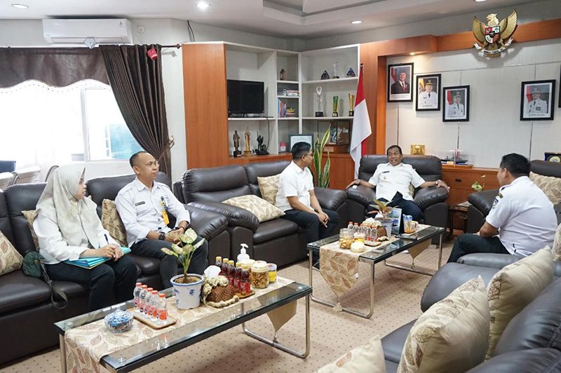 Bupati Sambut Silaturahmi Pimpinan Baru Kantor BPN 1 Hal 12 HSS 3 klm 8