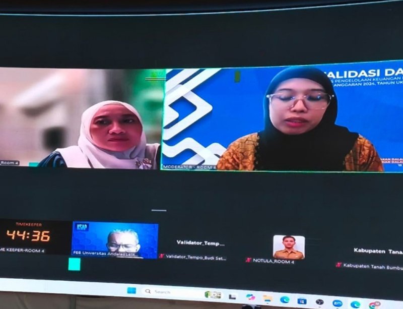 Pemkab Tanbu Ikuti Validasi Hasil Pengukuran Indeks Pengelolaan Keuangan Daerah 1 Hal 12 Tanbu 35 klm 13