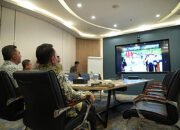 Bupati Didampingi Sekda Hadiri Peresmian Jalan Daerah Nasional Secara Serentak