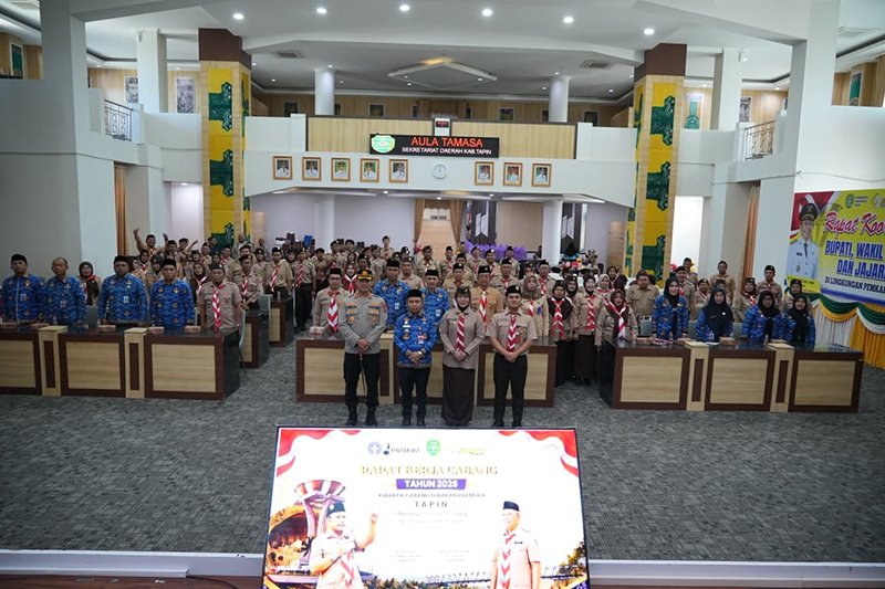 Rakercab Pramuka Tapin 2026 Fokus Cetak Generasi Berkarakter 1 Hal 12 Tapin 35 klm 9