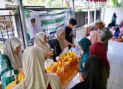 Warga Desa Pupuyuan Antusias Manfaatkan Pasar Murah Disperindag Balangan
