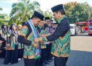 Wabup Lepas Kafilah MTQ Balangan ke Batola 