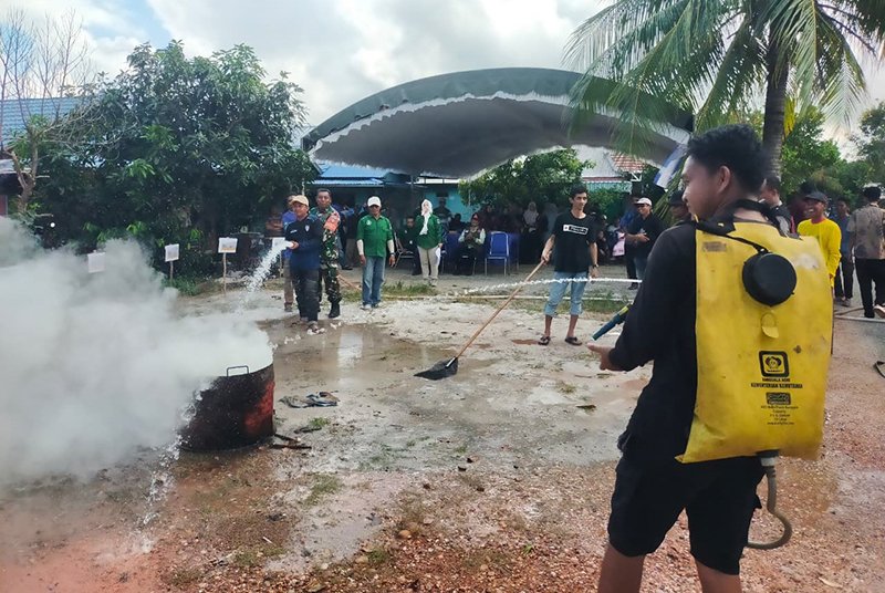 Antisipasi Karhutla, Latih Kesiapsiagaan Personel Lewat Simulasi Lapangan 1 Hal 44 KLm Martapura Penanggulangan Karhutla