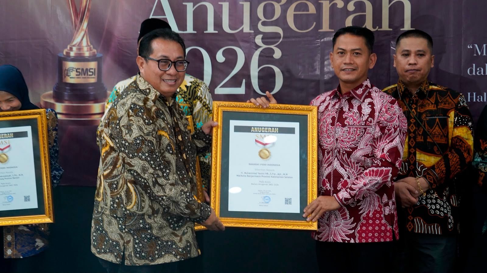 Raih Anugerah Sahabat Pers SMSI 2026, Yamin Sebut Media Mitra Strategis Pembangunan 1 Hal 5 35 KLM KOntrak 1
