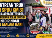 Antrean Truk Solar di SPBU Km 31 Terurai, Pengisian Dialihkan ke Malam Hari