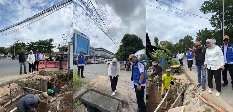 Wali Kota Banjarbaru Tinjau Perbaikan Drainase Jalan Ahmad Yani, Targetkan Kurangi Genangan 1 Hal 6 3 KLM BJB 2 4