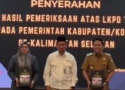 Ketua DPRD Balangan Terima Dokumen LHP dari BPK