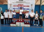 Ibrahim dan Salsabila Juara Bulutangkis O2SN Tingkat SD se Kota Banjarmasin
