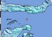 Gempa 5,4 Magnitudo Guncang Banggai Sulteng